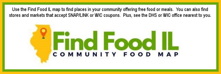 link to state site for Illinois healthy food guide