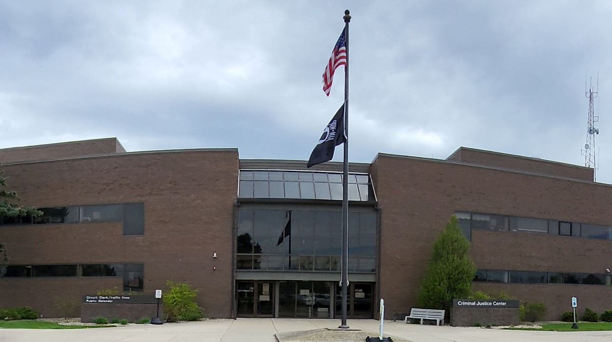 Photo of the Law and Justice Center where Animal Control Office is located